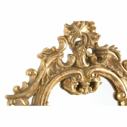 Wall mirror DKD Home Decor 38 x 13 x 68 cm Crystal Golden Resin Neoclassical