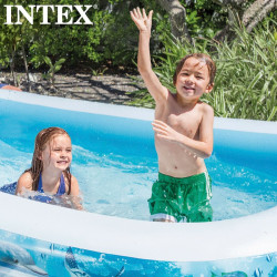 Inflatable Paddling Pool for Children Intex Tropical 1020 L 305 x 56 x 183 cm (2 Units)