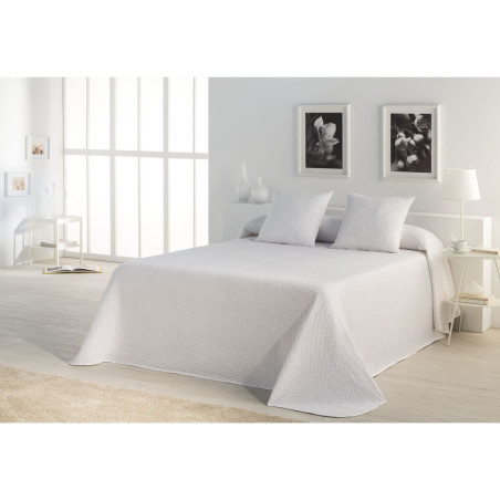 Bedspread (quilt) Alexandra House Living Banús White 235 x 290 cm (3 Pieces)