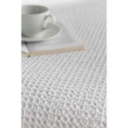 Bedspread (quilt) Alexandra House Living Banús White 235 x 290 cm (3 Pieces)