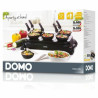 Wok Pan DOMO DO8710W 1000W Black