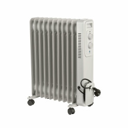 Oil-filled Radiator JATA JCRA2311 White 2500 W