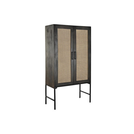 Sideboard DKD Home Decor Wood Mango wood Brown Black 85 x 40 x 162,5 cm