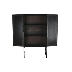 Sideboard DKD Home Decor Wood Mango wood Brown Black 85 x 40 x 162,5 cm