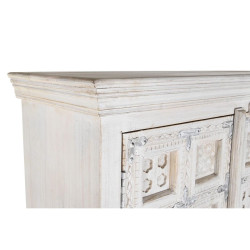 Cupboard DKD Home Decor Wood White Mango wood 100 x 40 x 180 cm