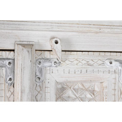 Cupboard DKD Home Decor Wood White Mango wood 100 x 40 x 180 cm