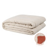 Bedspread (quilt) 230 x 280 cm Beige Dark Red