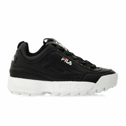 Sports Trainers for Women Fila Sportswear Heritage Disruptor Low Black