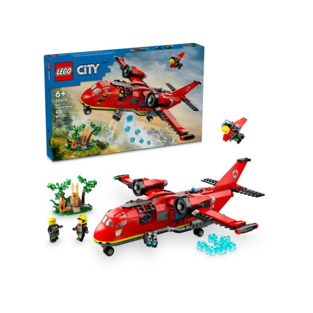 Playset Lego 60413 City Fire Rescue Plane