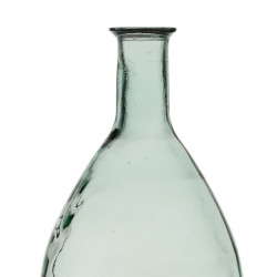 Vase recycled glass Green 28 x 28 x 60 cm