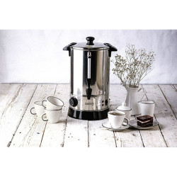 Kettle Adler CR 1267 Black Grey Stainless steel 980 W 8,8 l