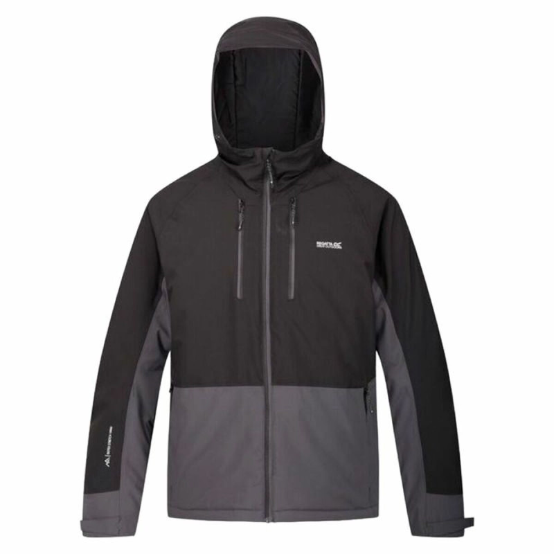 Men's Rainproof Jacket Regatta Highton Stretch III Black