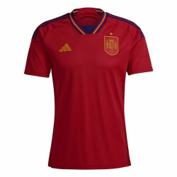 Men's Short-sleeved Football Shirt Adidas Spain