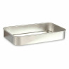 Roasting Tin Silver Aluminium 23,5 x 6 x 36 cm (12 Units)