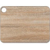 Cutting board Arcos 37,7 x 27,7 cm Brown Resin Fibre (3 Units)