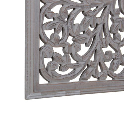 Wall Decoration Grey 90 x 1 x 90 cm DMF