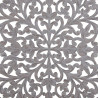 Wall Decoration Grey 90 x 1 x 90 cm DMF