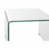 Set of 2 tables DKD Home Decor Transparent 48 x 45 x 31,5 cm