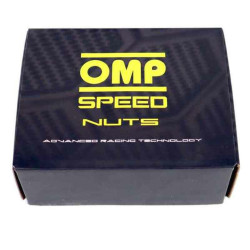 Set Nuts OMP 7075 M12 x 1,25 40 mm 20 uds Anthracite