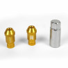 Set Nuts OMP Gold 40 mm 20 uds M12 x 1,50