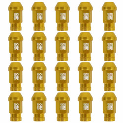 Set Nuts OMP Gold 40 mm 20 uds M12 x 1,50