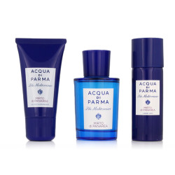 Unisex' Perfume Set Acqua Di Parma 3 Pieces Blu Mediterraneo Mirto Di Panarea