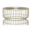 Side table DKD Home Decor Golden Metal (40,5 x 40,5 x 46 cm)