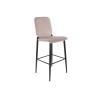 Stool DKD Home Decor Black Pink Metal Plastic 43,5 x 52 x 109 cm