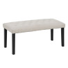 Bench 115 x 44 x 43 cm Beige Wood