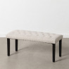 Bench 115 x 44 x 43 cm Beige Wood