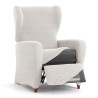 Armchair slipcovers Eysa JAZ White 90 x 120 x 85 cm