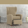 Armchair slipcovers Eysa JAZ Beige 90 x 120 x 85 cm