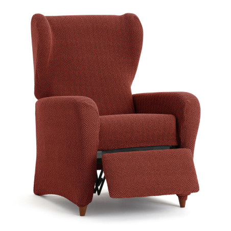 Armchair slipcovers Eysa JAZ Brown 90 x 120 x 85 cm