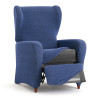 Armchair slipcovers Eysa JAZ Blue 90 x 120 x 85 cm