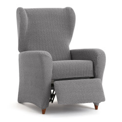 Armchair slipcovers Eysa JAZ Grey 90 x 120 x 85 cm