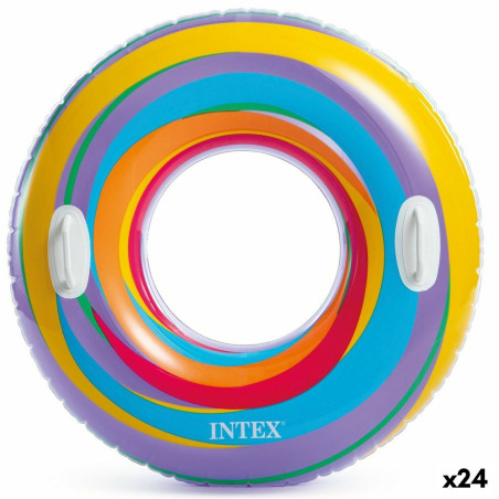 Inflatable Floating Doughnut Intex Ø 91 cm 91 x 22 x 91 cm (24 Units)