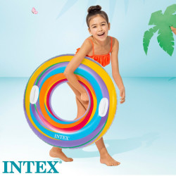 Inflatable Floating Doughnut Intex Ø 91 cm 91 x 22 x 91 cm (24 Units)