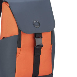 Laptop Backpack Delsey Securflap Orange 45,5 x 14,5 x 31,5 cm