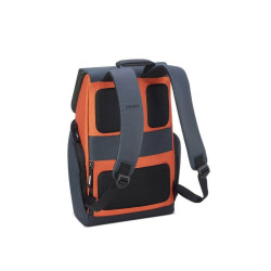 Laptop Backpack Delsey Securflap Orange 45,5 x 14,5 x 31,5 cm