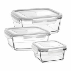 Set of 3 lunch boxes LAV Crystal (8 Units) (3 pcs)