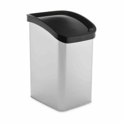 Rubbish bin 23 L Tipper truck Silver Plastic (6 Units)