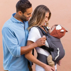 Baby Carrier Backpack Infantino Cuddle Up Fox + 6 Months + 0 Months