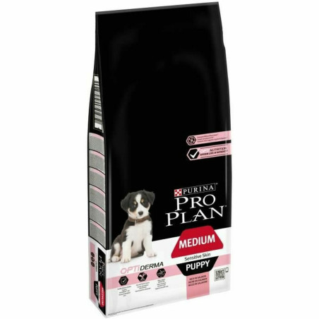 Fodder Purina Pro Plan Medium Puppy Sensitive Skin Adult Salmon 12 kg