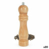 Pepper Mill Quttin Wood 5 x 5 x 22 cm (20 Units)