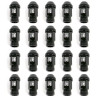 Set Nuts OMP 7075 Black 20 uds M14 x 1,25