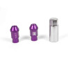 Set Nuts OMP 7075 M12 x 1,25 40 mm 20 uds Violet