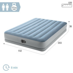 Inflatable Mattress Intex Comfort Queen 152 x 36 x 203 cm 2 Units