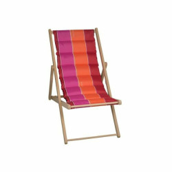 Sun-lounger Jardin Prive Red Stripes 106 x 55 x 95 cm