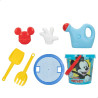 Beach toys set Mickey Mouse Ø 18 cm (16 Units)