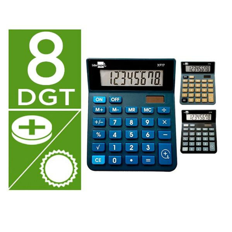 Calculator Liderpapel XF19 Plastic